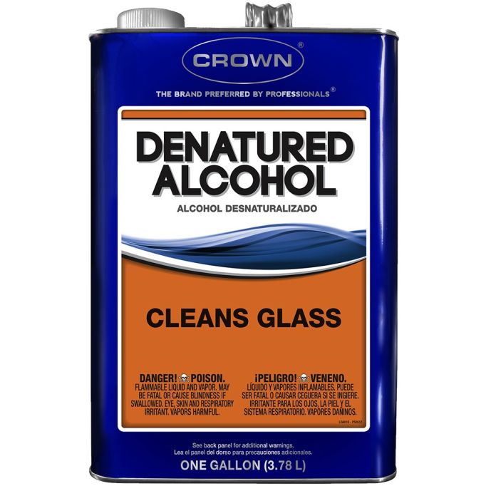 Crown Denatured Alcohol 1 Gallon (3.78 L)