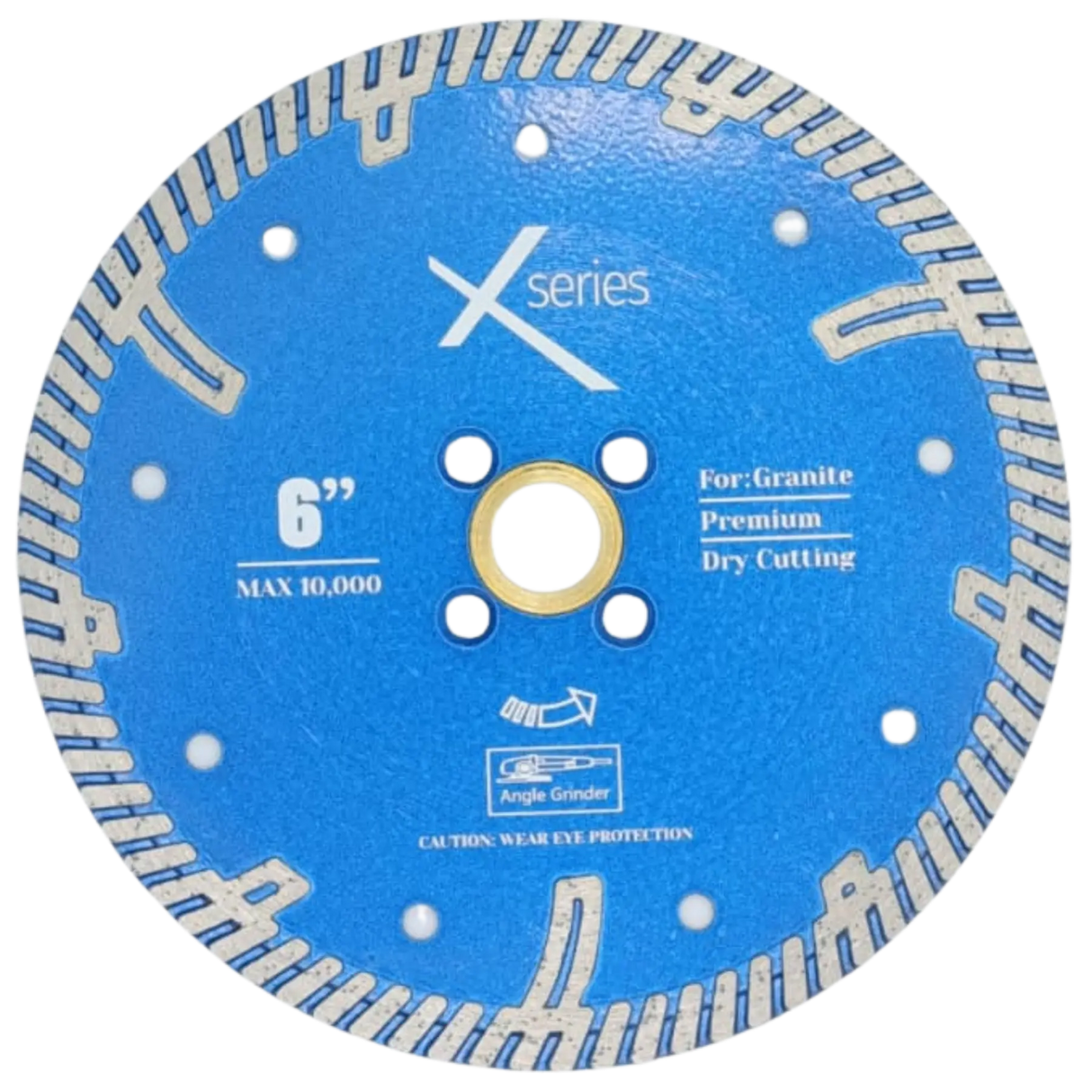 6" Turbo Blade with Protection In Blue Color
