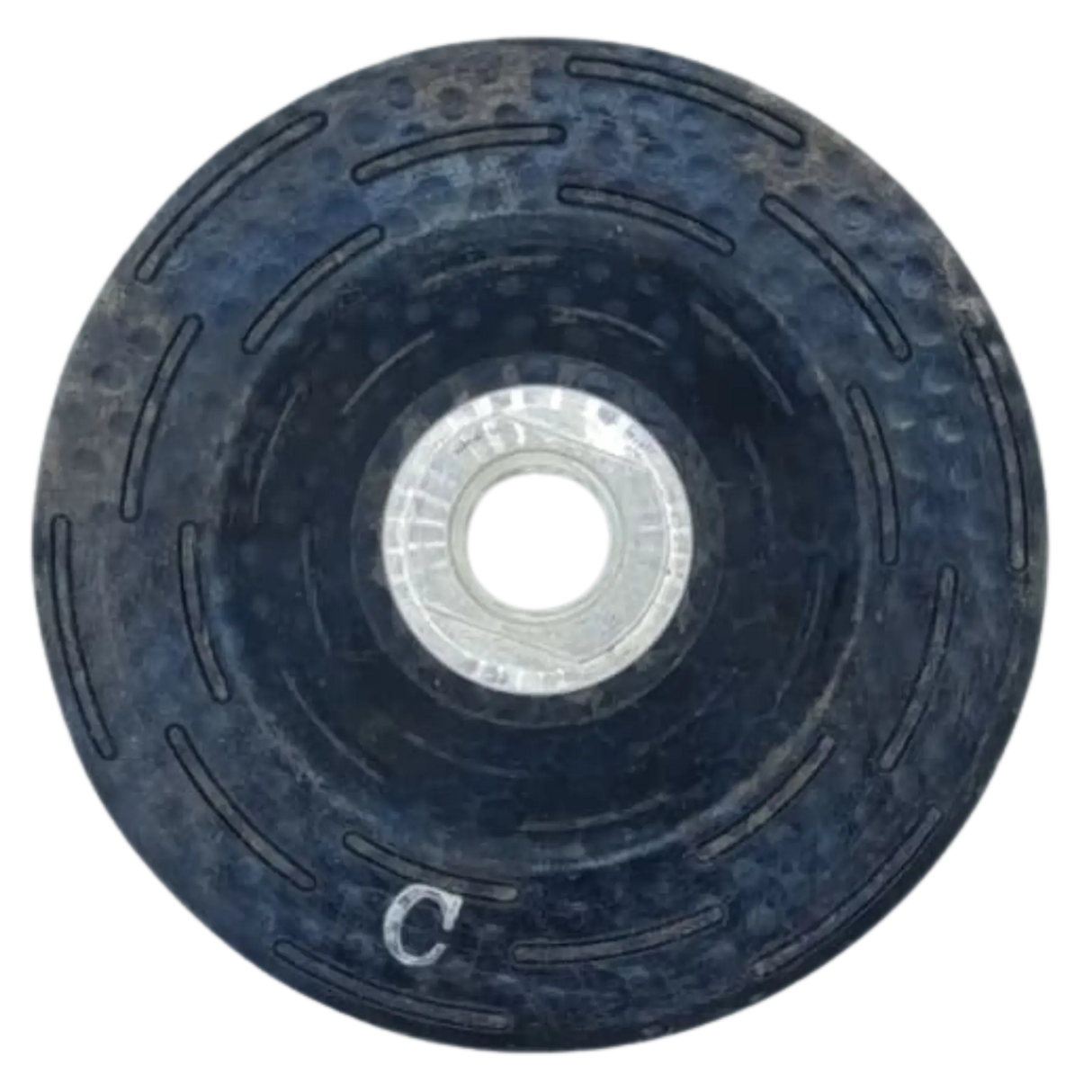 4" Silent Rubber Body Cup Wheel