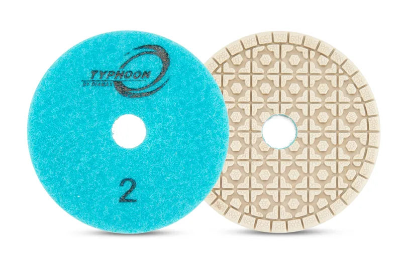 Diamax Typhoon ES White 3 Step Polishing System