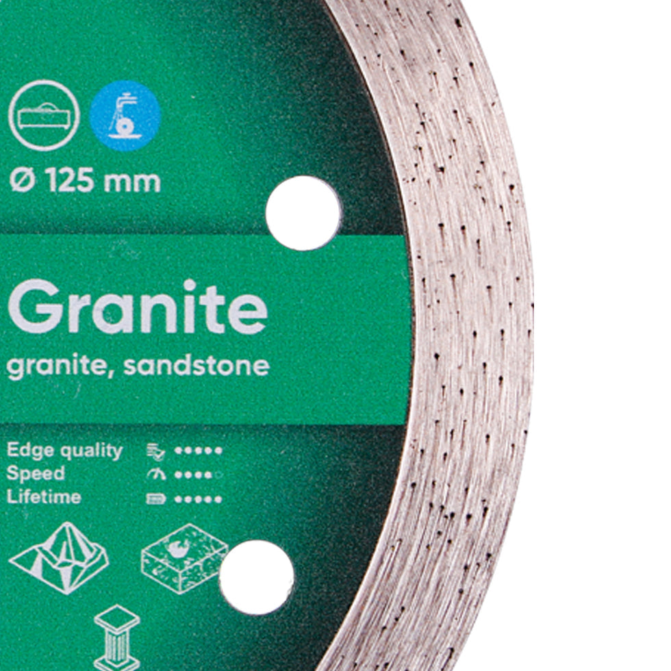 DiStar Granite Diamond Blade 4.516 High-Speed Wet Cutting for All Granite Types - additional view