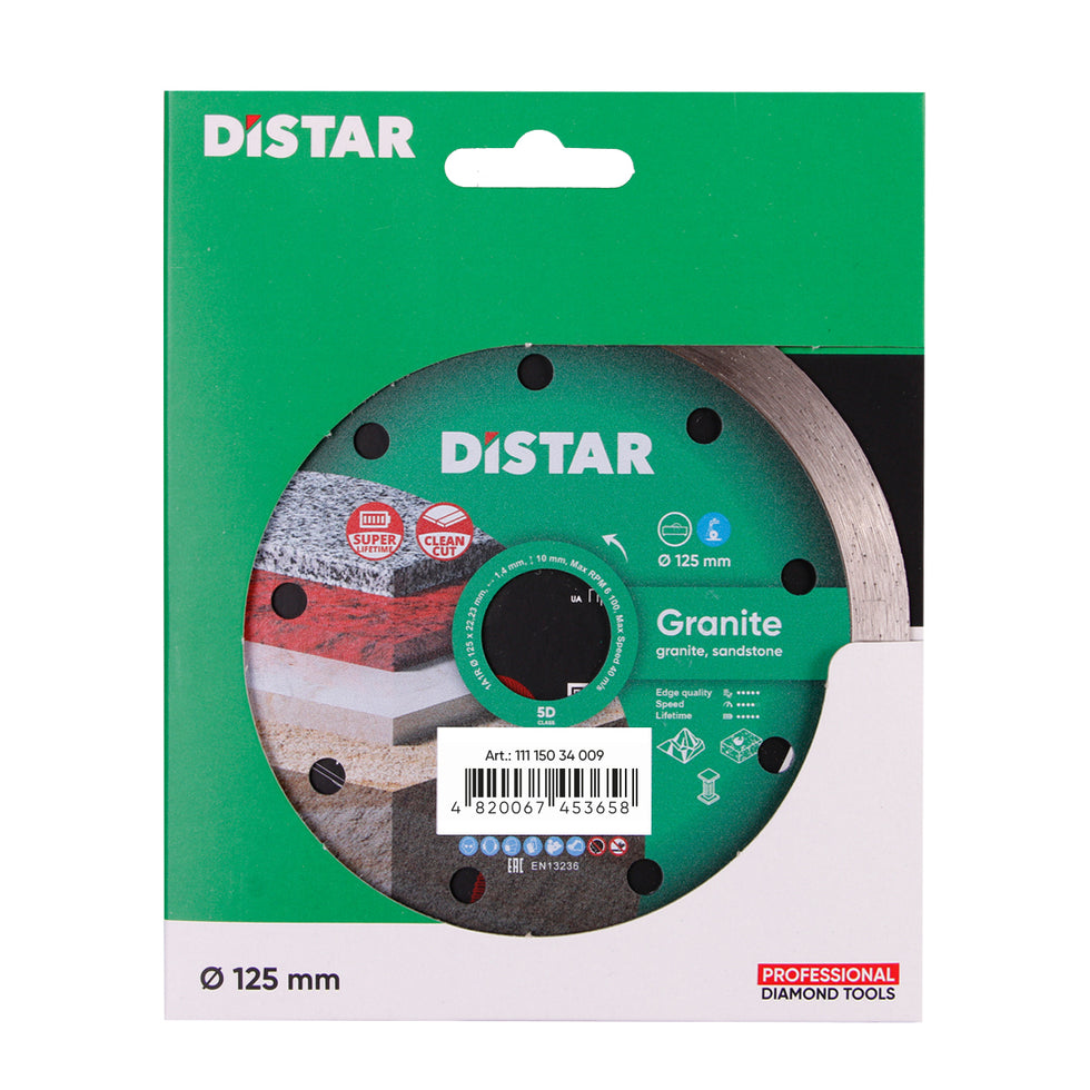 DiStar Granite Diamond Blade 4.516 High-Speed Wet Cutting for All Granite Types - additional view