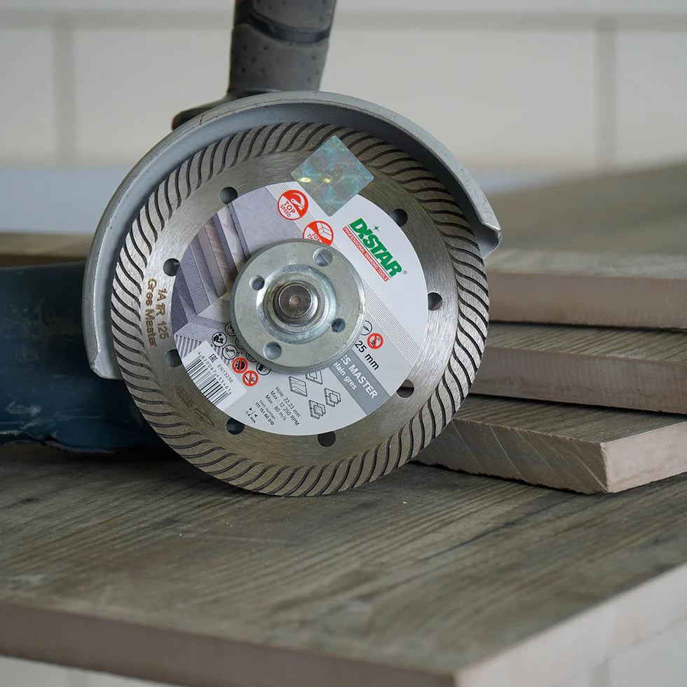 DiStar Gres Master 4.5"–5" Diamond Blade – Fast Cutting for Thick Porcelain Gres & Ceramic Tile