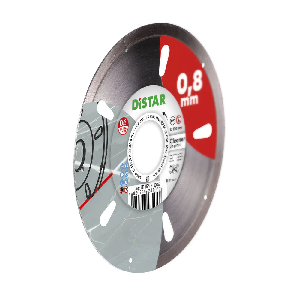 DiStar Cleaner 4" Diamond Blade – High-Performance Tile Seam Cleaning for Ceramic & Porcelain