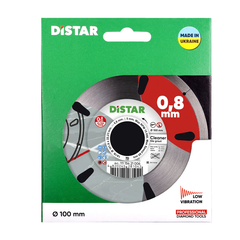 DiStar Cleaner 4" Diamond Blade – High-Performance Tile Seam Cleaning for Ceramic & Porcelain