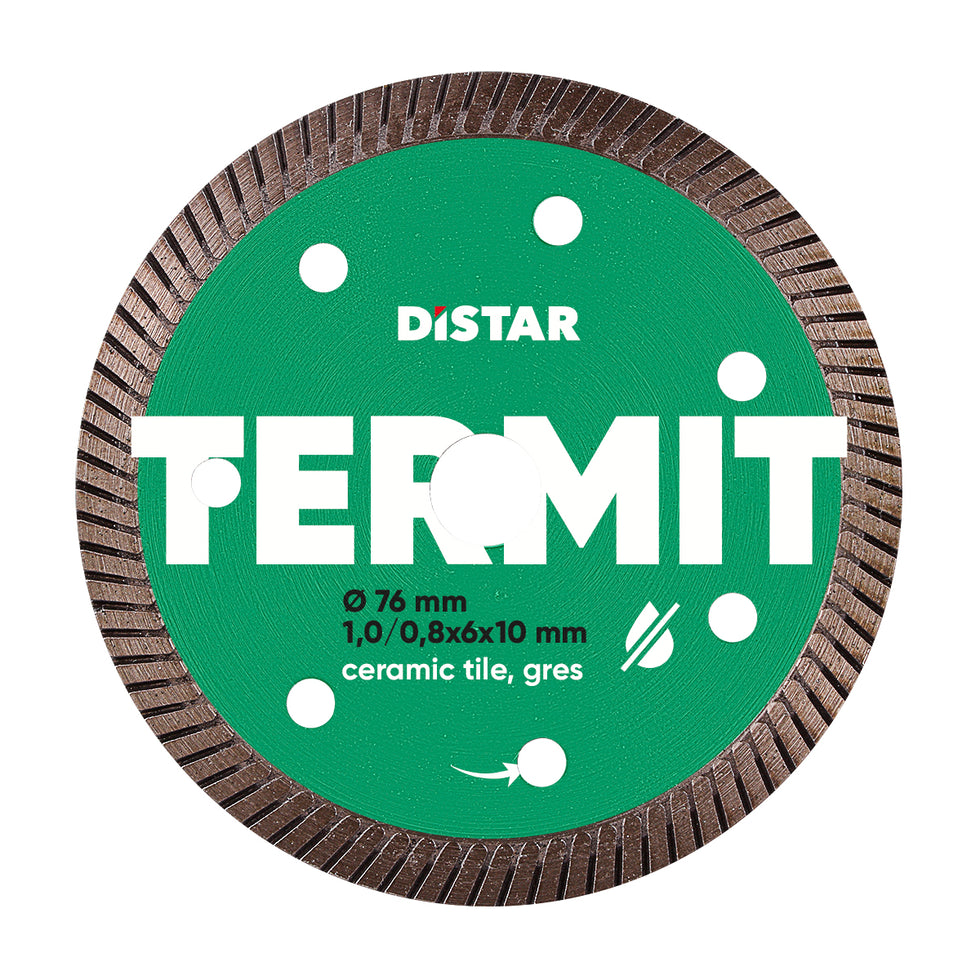 DiStar Termit 3" Diamond Blade – Precision Cutting for Ceramic & Porcelain in Tight Spaces