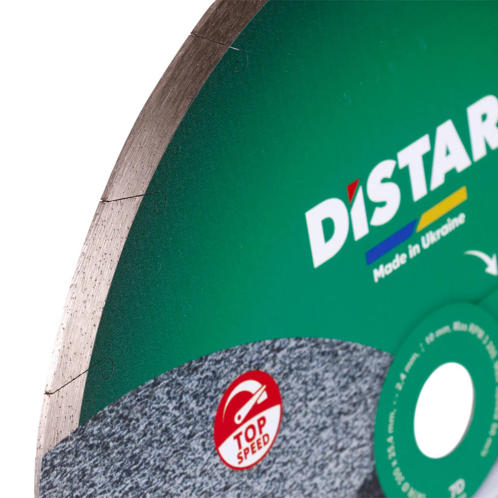 DiStar Granite Premium Diamond Blade 5"–16" – Wet Cutting for Granite, Marble & Stone