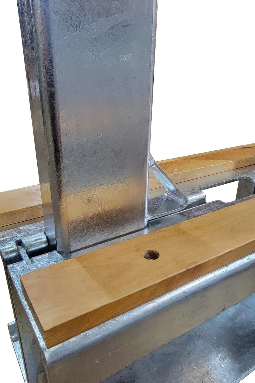 Weha Bundle Rack - loaded with stone slabs