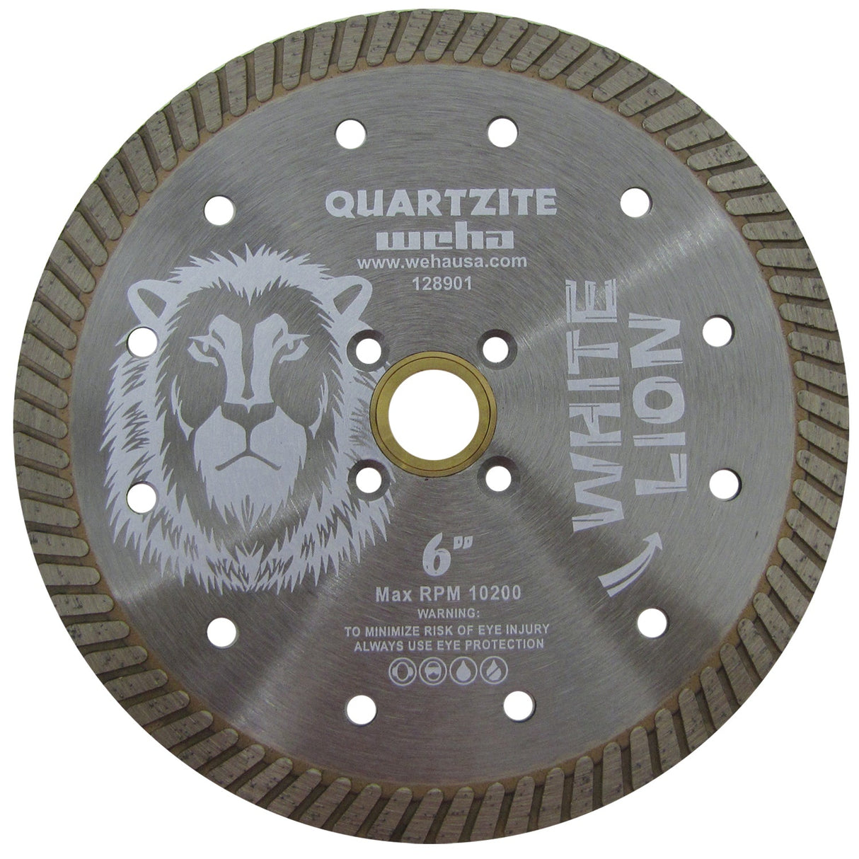 Weha White Lion Quartzite Diamond Turbo Blade