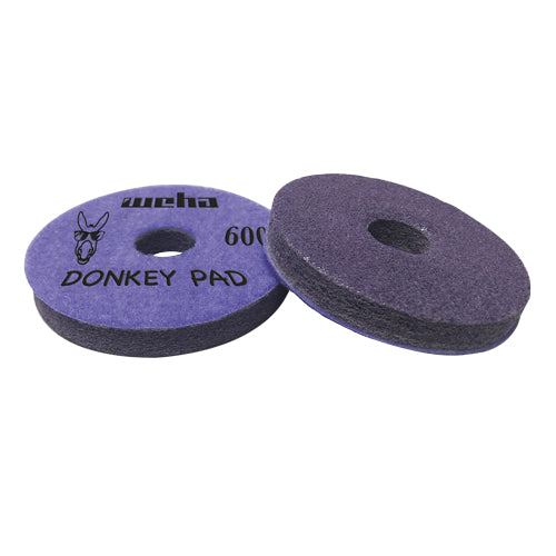 Weha 5" Donkey Diamond Polishing Pad — Multiple Grits for Granite & Marble - 600