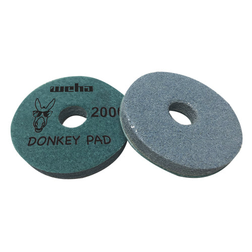 Weha 5" Donkey Diamond Polishing Pad — Multiple Grits for Granite & Marble - 2000