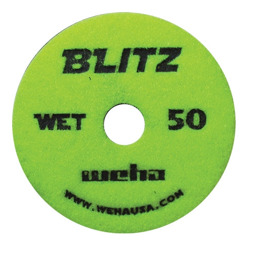 Weha BLITZ Polishing Pad Set for Granite Marble Stone - close-up detail