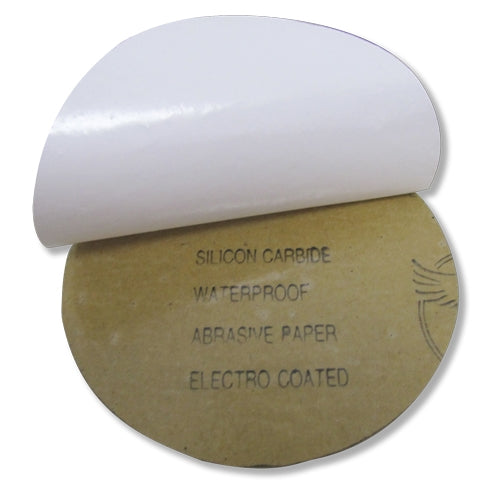 Weha 5 inch PSA Sandpaper Disc for Stone Finishing - close-up detail