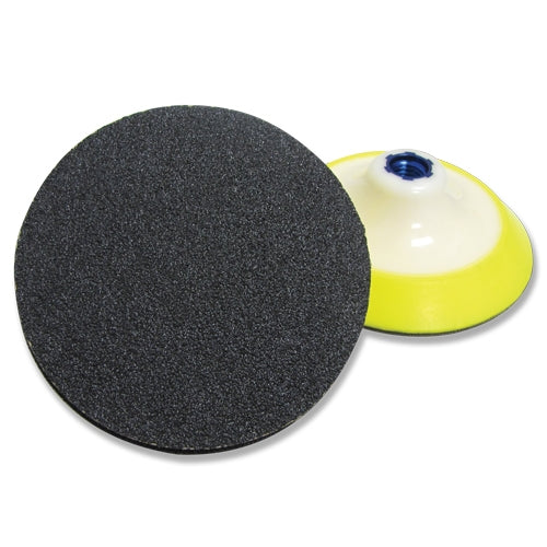 Weha 5 inch PSA Sandpaper Disc for Stone Finishing - in use