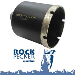 Weha RockPecker CNC Core Bit 1/2 Gas Diamond