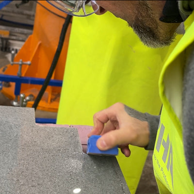 Alpha Diamond Hand Polishing Pads for Stone -- 60 to 3000 Grit