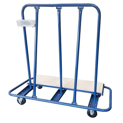 Weha Blue Shop Cart BD for Heavy-Duty Stone Slab Transport