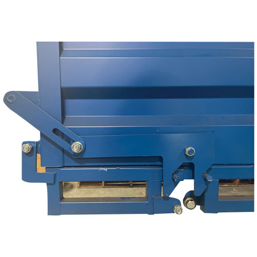 Weha Blue Waste Container for Stone Fabrication