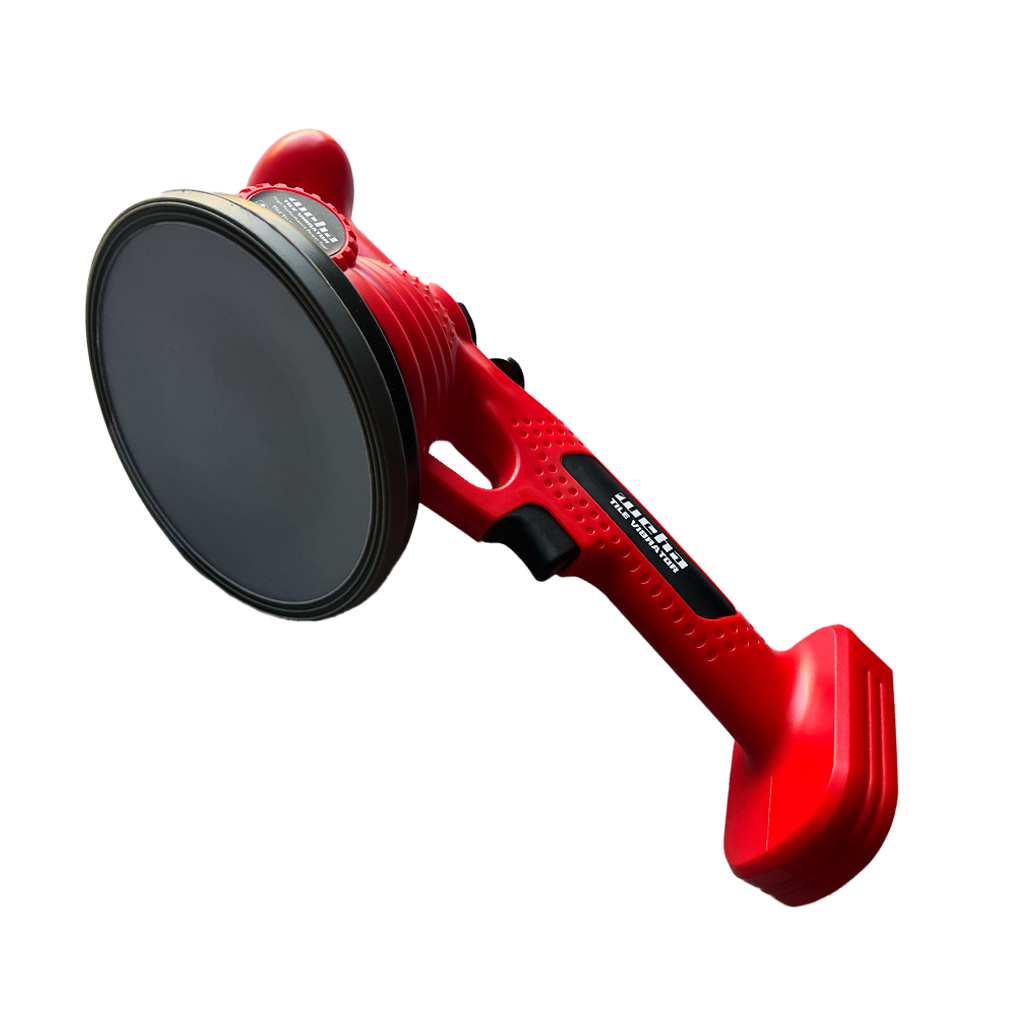 TuffQuake V12 6" Tile Vibrator – 12,000 RPM Professional Tile Paving Machine