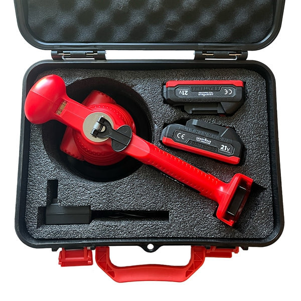 TuffQuake V12 6" Tile Vibrator – 12,000 RPM Professional Tile Paving Machine