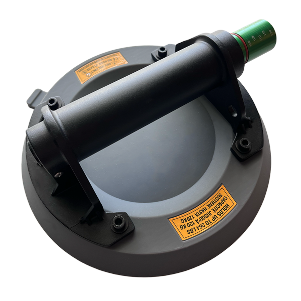 TuffCup Apollo 8" Manual Hand Pump Suction Cup – Heavy-Duty Vacuum Lifter for Stone, Glass & Tile