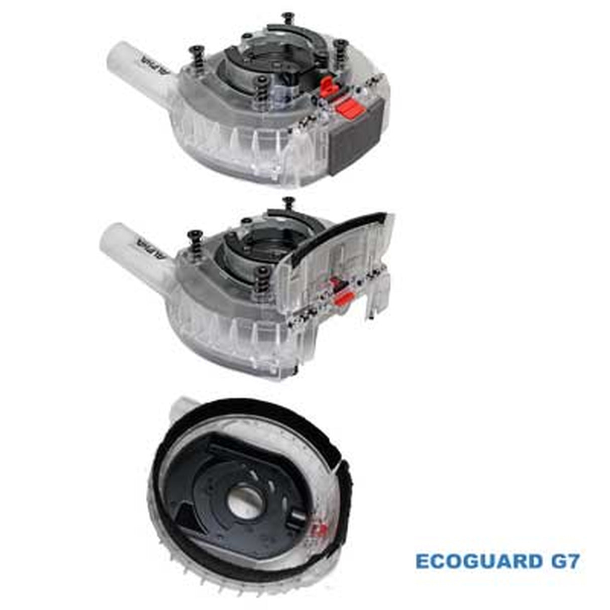 Ecoguard G Series Dust Collection Cover for Grinding - side view
