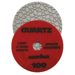 Weha 4” Quartz Diamond Polishing Pads - WET