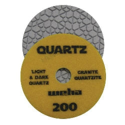 Weha 4” Quartz Diamond Polishing Pads - WET