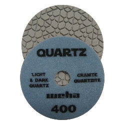 Weha 4” Quartz Diamond Polishing Pads - WET