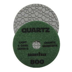 Weha 4” Quartz Diamond Polishing Pads - WET