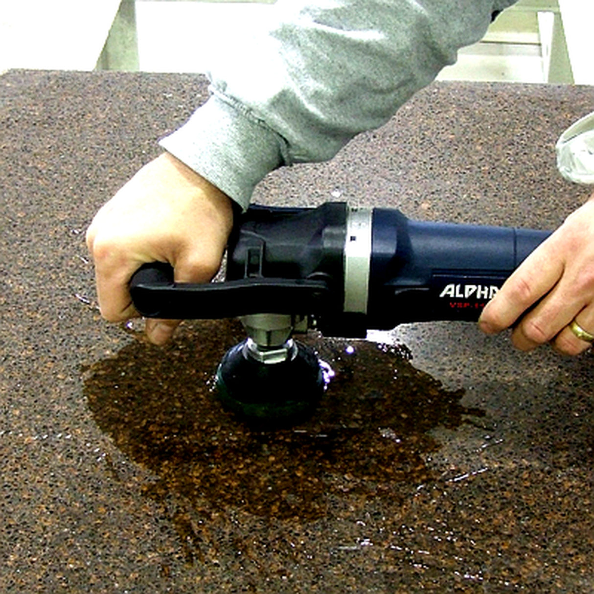 Turboshine Polishing and Scratch Removal System for Natural and Engineered Stone Countertops