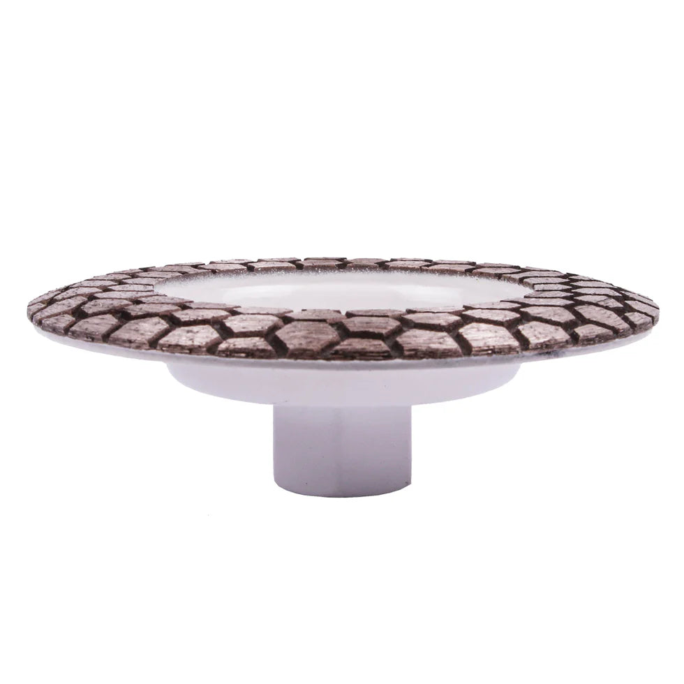 DiStar Hard Ceramics DGM-S 4 Grinding Cup 5/8-11 Granite & Porcelain Finishing - close-up detail