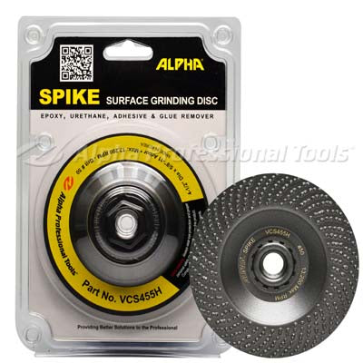Alpha Professional Tools Spike Disc Coating Removal for Stone Surface