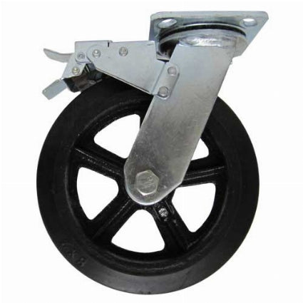 WEHA Granite Shop Cart Wheel — Swivel