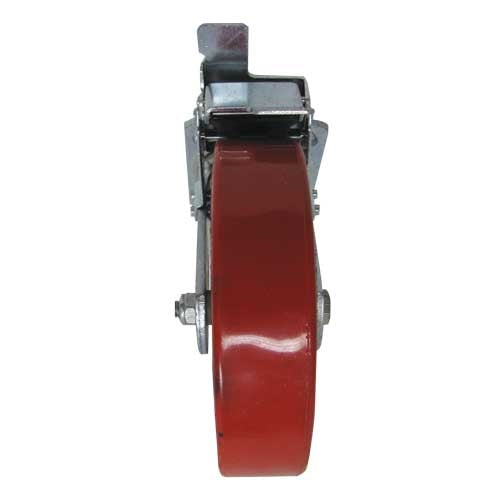Weha Swivel Wheels for Yellow for Heavy-Duty Stone Slab Transport - in use
