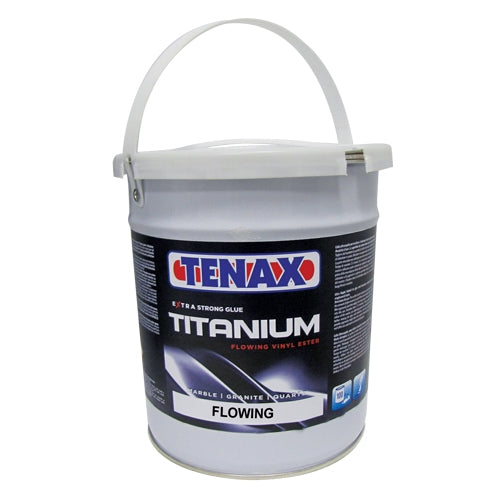 Tenax Flowing Titanium Vinyl Ester Adhesive for Granite and Marble Lamination - side view