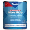Tenax Travertine Filler 125 ML Professional Grade - in use