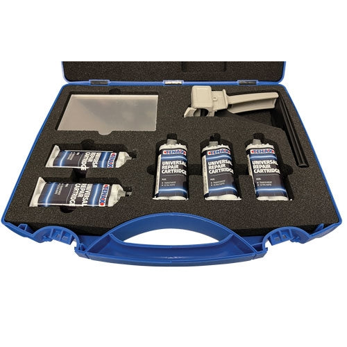 Tenax Universal Stone Chip Repair Kit Professional Stone Care - in use