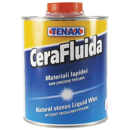 Tenax Cera Fluida Liquid Stone Wax 1 Quart for Marble & Granite - side view