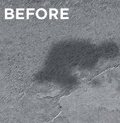 Tenax Concrete Sealer and Water Repellant - close-up detail