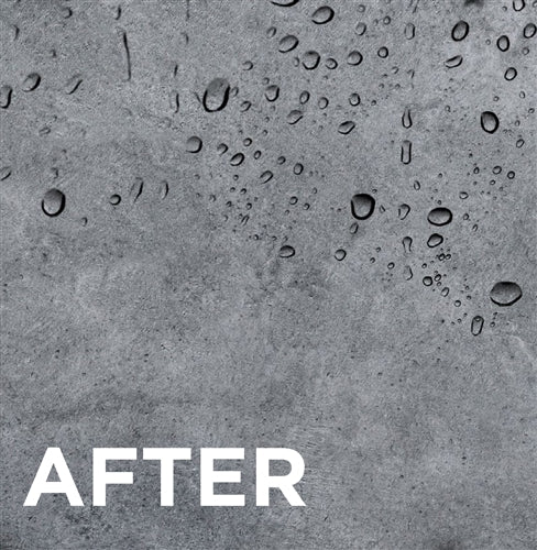 Tenax Concrete Sealer and Water Repellant - in use