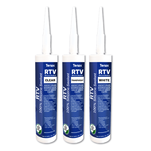 Tenax RTV Silicone Sealant 305 ML Professional Grade - packaging