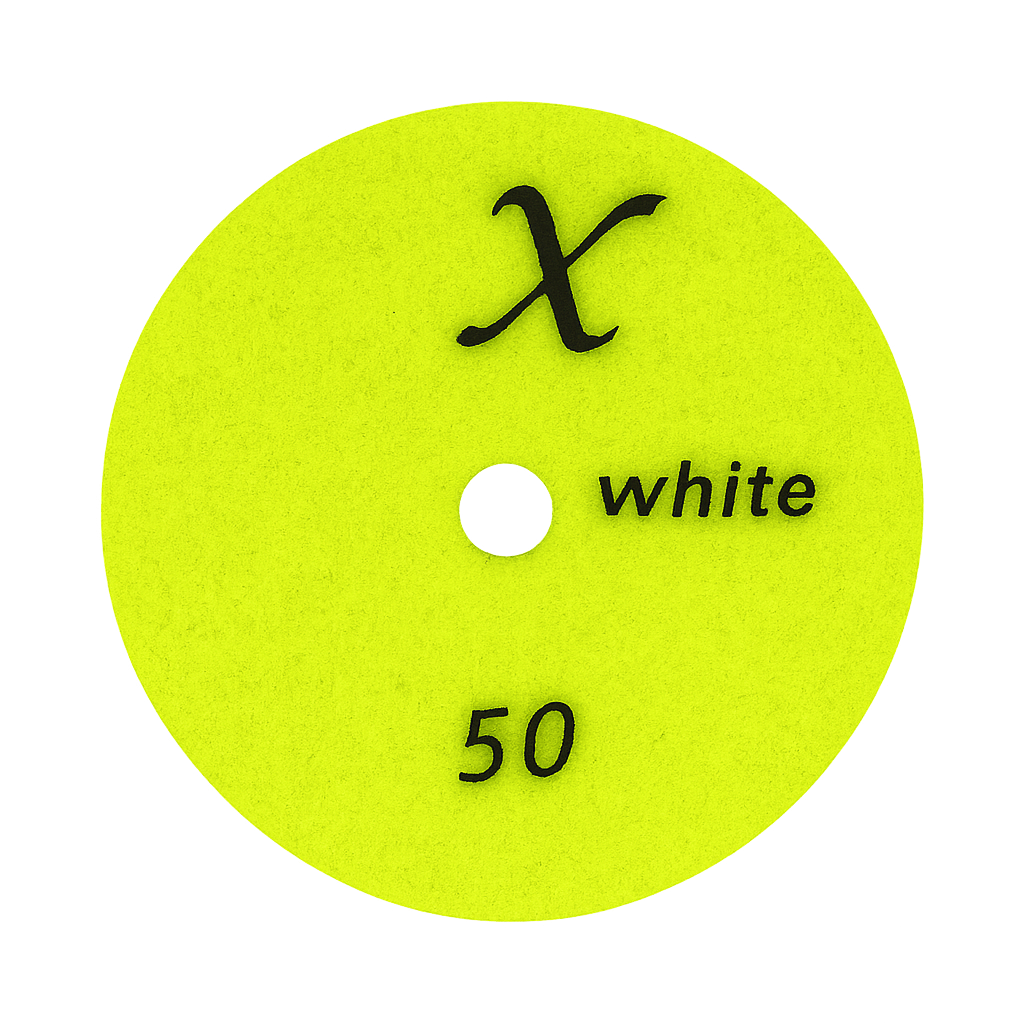 X Wet Polishing Pad with White Resin (XW-Series) - dimensions