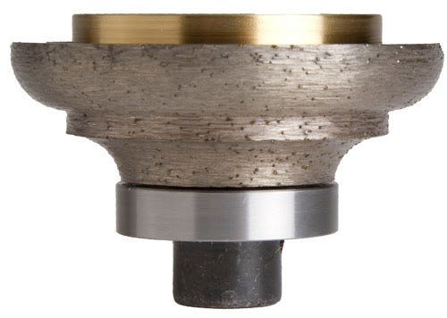 APEXX Continuous-Rim Router Bits Shape O (Cove DuPont) Brass-Core Router Bits