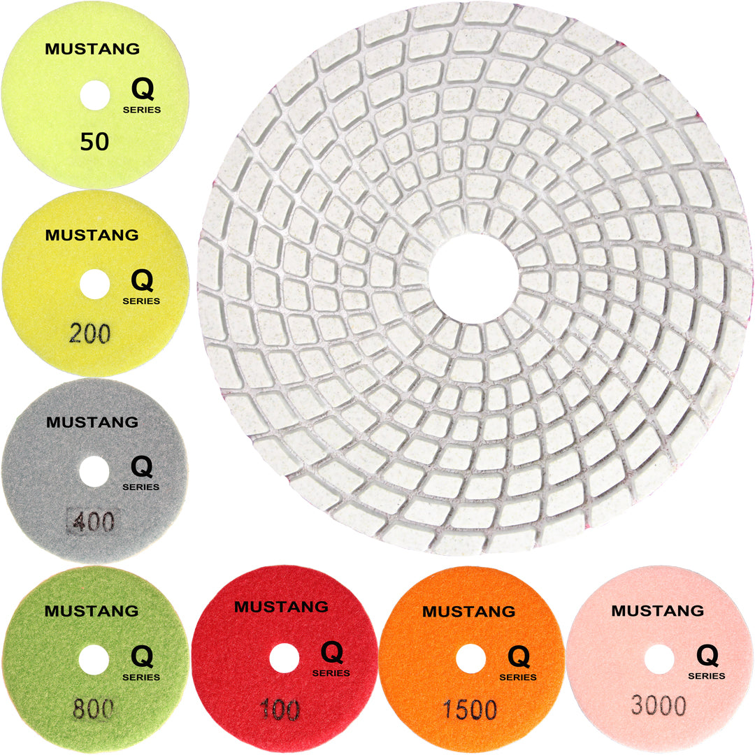 MUSTANG-Q™ 7-Step Polishing Pads
