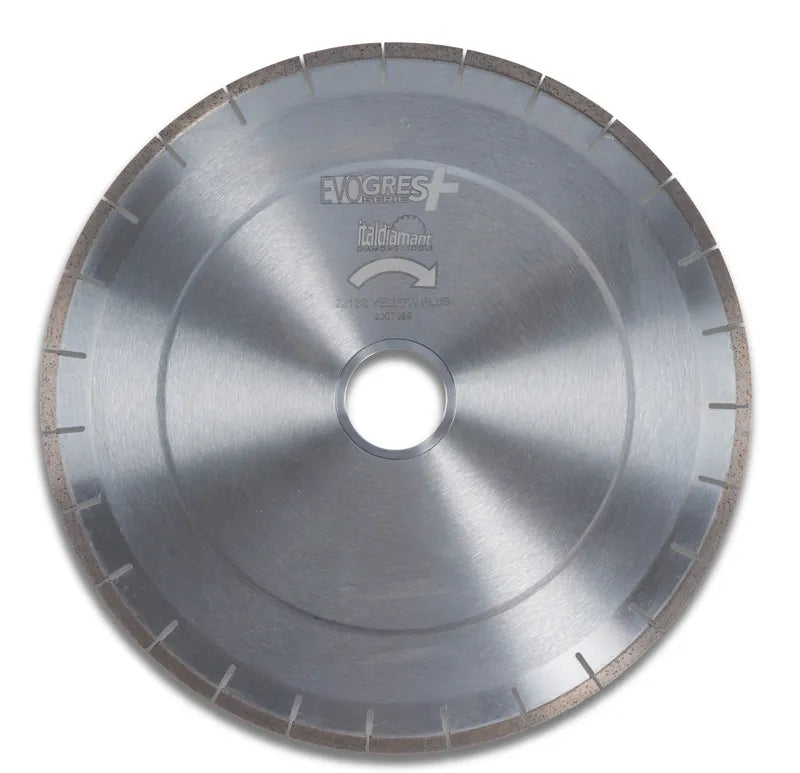 Italidiamant EvoGres Plus Series Diamond Cutting Blades for Ceramic Compact Surfaces
