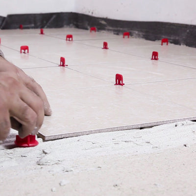 EZ Wedge Leveling System Designed for Edges and Corners