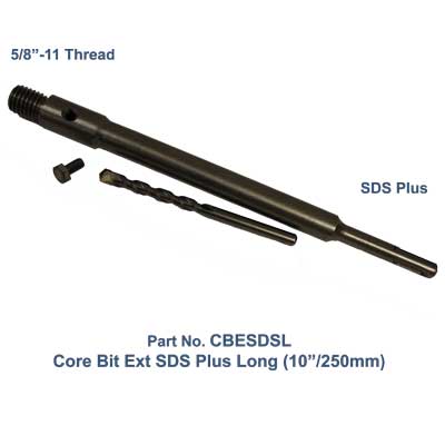 Core Bit Extender 4" 5/8"-11