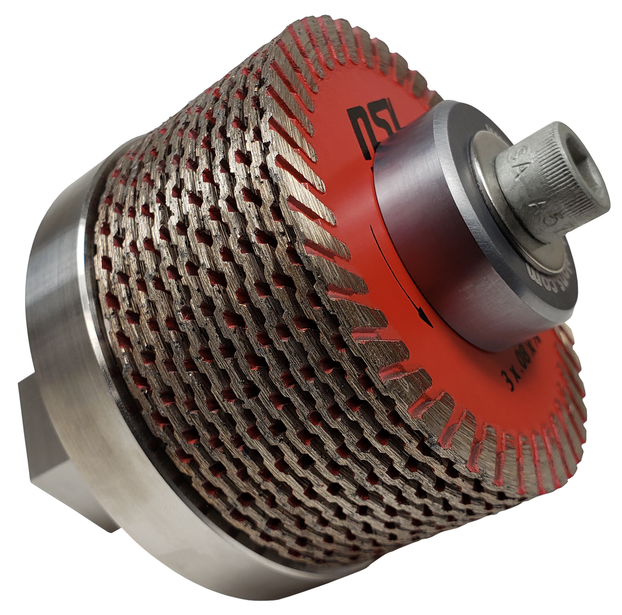 NSI Solutions Rapid Z-Cut - Drum Wheel and Parts for Extremely Fast Material Removal - Dynamic Stone Tools