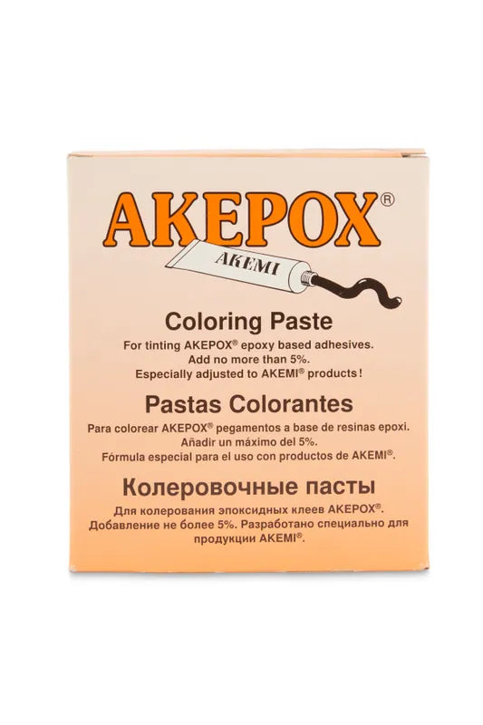 Akemi AKEPOX® Coloring Pastes for Epoxy-Based Adhesives - 8 Standard Colours (30 mL)